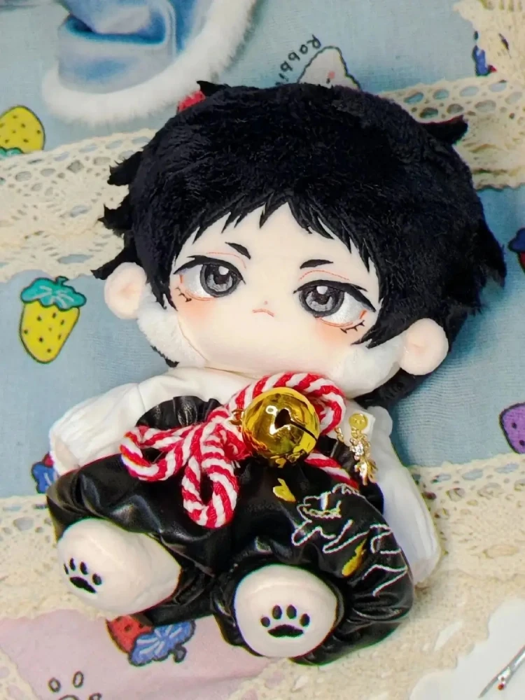 

Anime Bungo Stray Dogs Ryunosuke Akutagawa 20cm Nude Body Plush Toys Soft Stuffed Plushie a6009