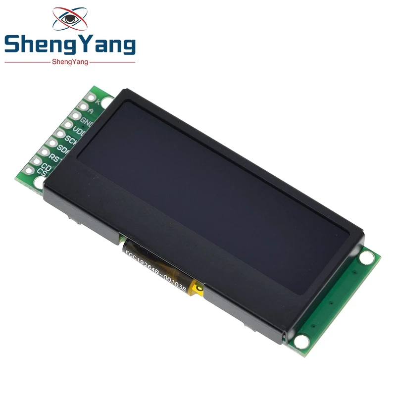 LCD19264 192*64 192X64 Graphic Matrix LCD Module Display Screen 3.3-5V LCM build-in UC1609C Controller with LED Backlight TZT lcd display module,display module