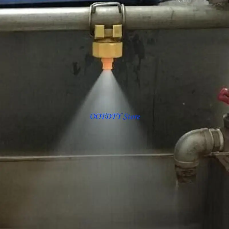 367A 3/4 조정 가능한 볼 플랫 팬 풀 콘 클램프 클립 노즐 급수 관개