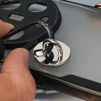 Y2K Ins подвесной крючок для мобильного телефона, милый клейкий металлический мини-ручка для телефона, креативный универсальный держатель-цепочка «сделай сам», кольцо для IPhone Samsung — изображение 6