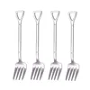 4pcs Silver fork