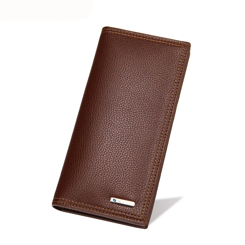 New Men's Wallet Long Fashion Men's Magnetic Buckle Plus Envelope Large-capacity Multi-card Pocket Wallet Multi-card Wallet 5