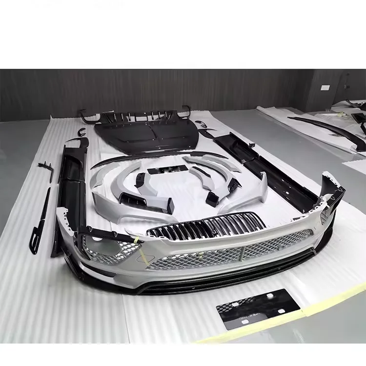 For Bentley Bentayga V8 Dry Carbon Fiber Full Wide Body Kit High Quality Car Accessories