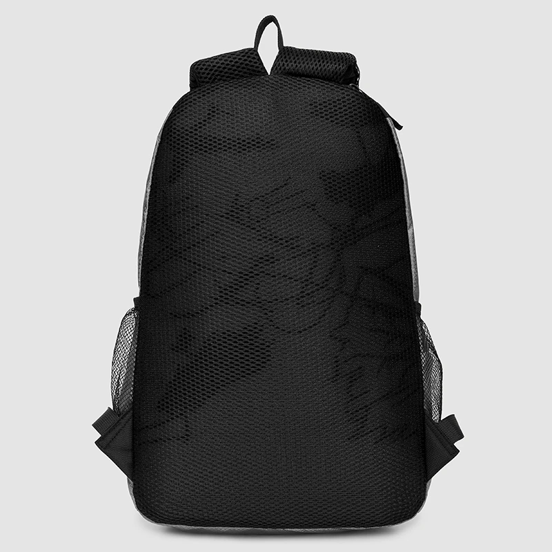 Durable nylon hiking backpack with adjustable shoulder straps and multiple pockets, ideal for mountaineering, camping, long-dist