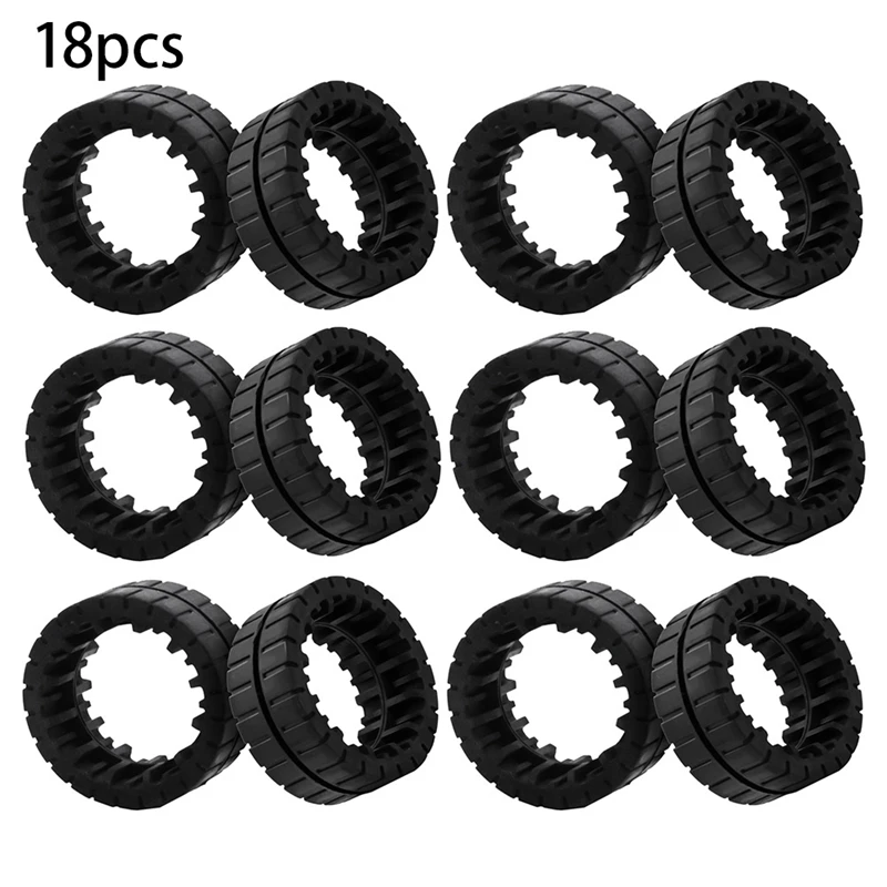 Suitable For Irobot Braava Jet M6 Sweeper Mopping Rag Tire Rim, 18 Tire Holster Accessories Replacement Anti-Skid Tires