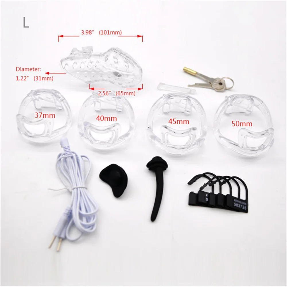 Male Chastity Lock Electric Shock Urethral Plug Cock Cage Penis Stimulation Adult Sex Toys for Gay Men penis chastity cage chastity lock sex toy chastity cage accessory