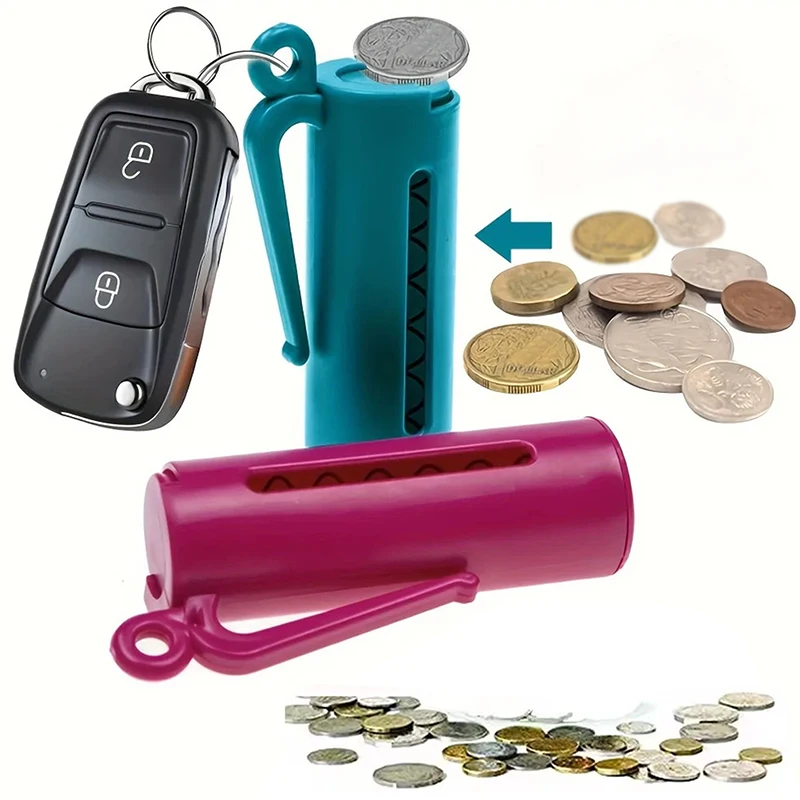 Enhanced Product Title: Personalized Keychain Coin Bank & Purse - Ideal