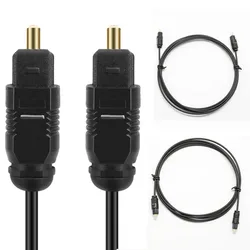 Premium Gold - Plated Digital Optical Audio Cable - Enhanced Sound Quality - 3m