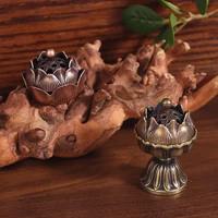 Brass Incense Burner,Metal Aromatherapy Holder,Unscented,Ideal For Yoga Meditation,Bedroom Ambiance,Home Decor - Image 3