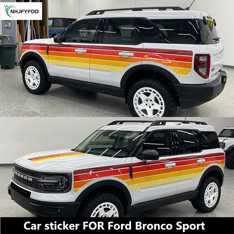 

New car sticker FOR Ford Bronco Sport body exterior decoration custom sticker film accessories