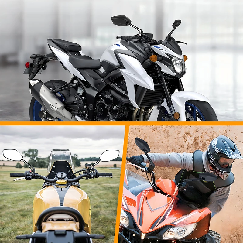 조정 가능한 광각 오토바이 백미러 액세서리 FJR 1300 FJR1300 FJR1200 FJR1300A XJR XJ6 XJ6F XJ6N XJR300
