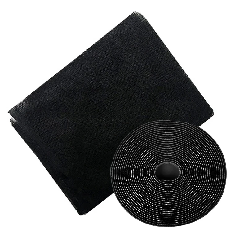 1.3x1.5m Black