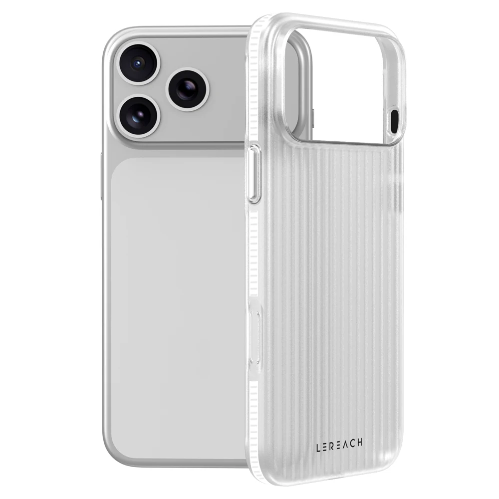 Lereach Corrugated Frosted Phone Case with Double-Side Anti-Slip Strips