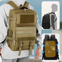 40L large capacity waterproof backpack for outdoor travel and hiking, multifunctional durable hunting tactical shoulder bag.