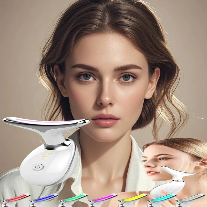 Professional EMS & LED Light Therapy Face and Neck Lifting Device 1