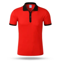 POLO à manches courtes pour hommes et femmes, vêtements de couple printemps-été, tenue d'équipe, peut être personnalisée avec des logos imprimés 2