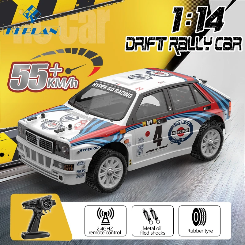 

New MJX 14301 14302 RC Car 1:14 Drift Rally Car 2.4G RC 4WD Buggy Metal Chassis Hydraulic Shock Absorber Remote Control Toys