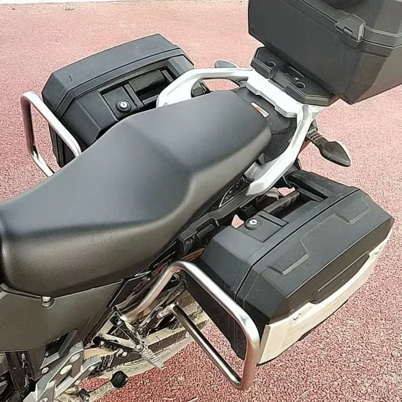 스즈키 V-Strom DL250 용 오토바이 엔진 가드 크래시 바 범퍼 페어링 보호대 스틸 스턴트 케이지 보호대, 2024 신제품
