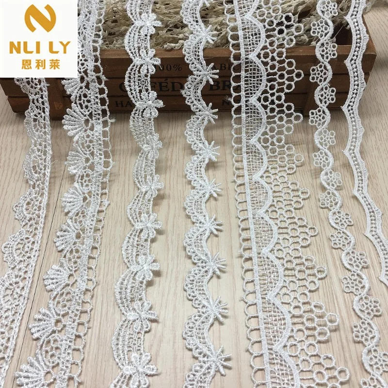 

60 Yards Garment Accessories DIY Delicate Flower Edging Embroidery Water Soluble Lace
