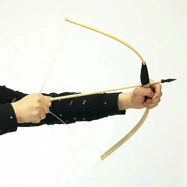 Petit Arc Traditionnel Bambou 43″ – Arc Court Pour Enfants & Débutants, Tir Loisir, GypsyKingArmor