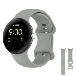 Silicone Sport Strap Replacement Band for Smartwatch Accessories (Official brown)
