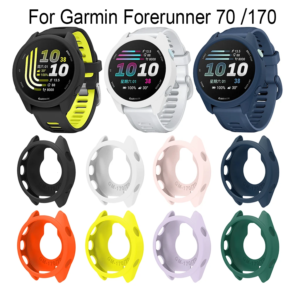 Silicone Protective Case Cover Shell for Smartwatch - Durable and Stylish Screen Protector Accessory