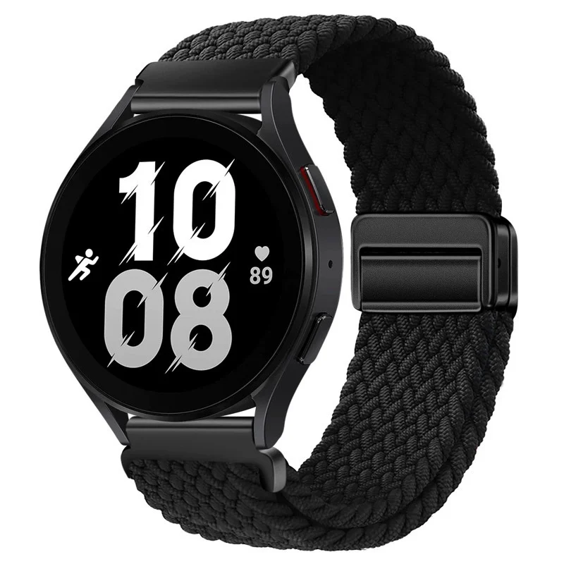 Magnetic Braided Loop Nylon Strap in 20mm/22mm