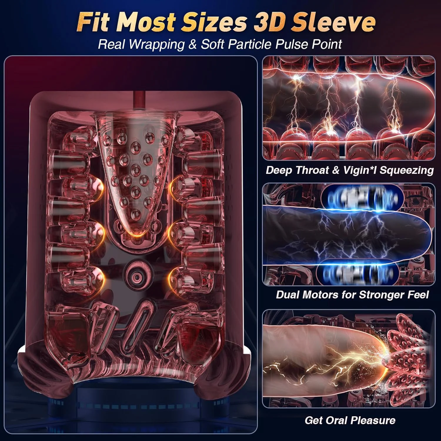 Automatic Masturbation Cup For Men With Thrusting And Rotation_voghion.com