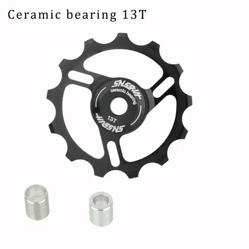HASSNS Mtb Pulleys Bicycle Derailleur Metal Ceramics Bearing Road Mountain Bike Rear Derailleur Pulley Wheel 11T 13T Cycling - Image 14