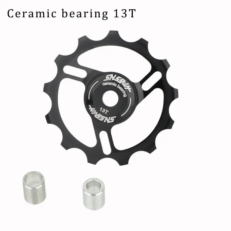 HASSNS Mtb Pulleys Bicycle Derailleur Metal Ceramics Bearing Road Mountain Bike Rear Derailleur Pulley Wheel 11T 13T Cycling - Image 14