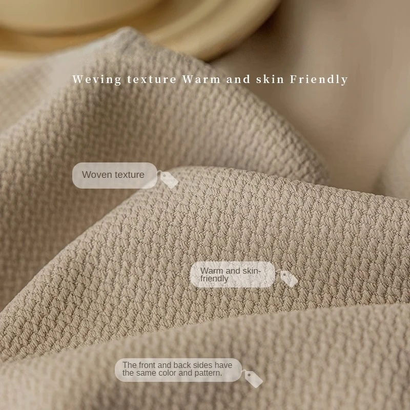 2023 New Cotton Linen Thickened Blackout Living Room Curtain Sunscreen Heat Insulation Bedroom Curtains Light Luxury Warm Drapes 3