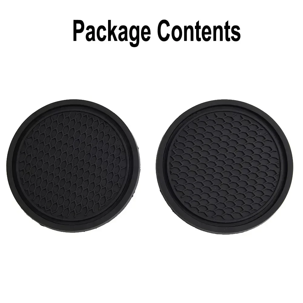 New Car Cup Holder Anti-Slip Silicone Insert Coaster Mat Universal for Most Cars