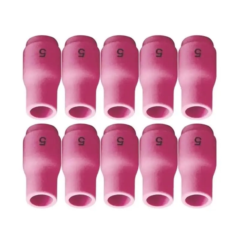 10pcs WP9/20/25 Ceramic Nozzle 13N08 13N09 Porcelain Nozzle