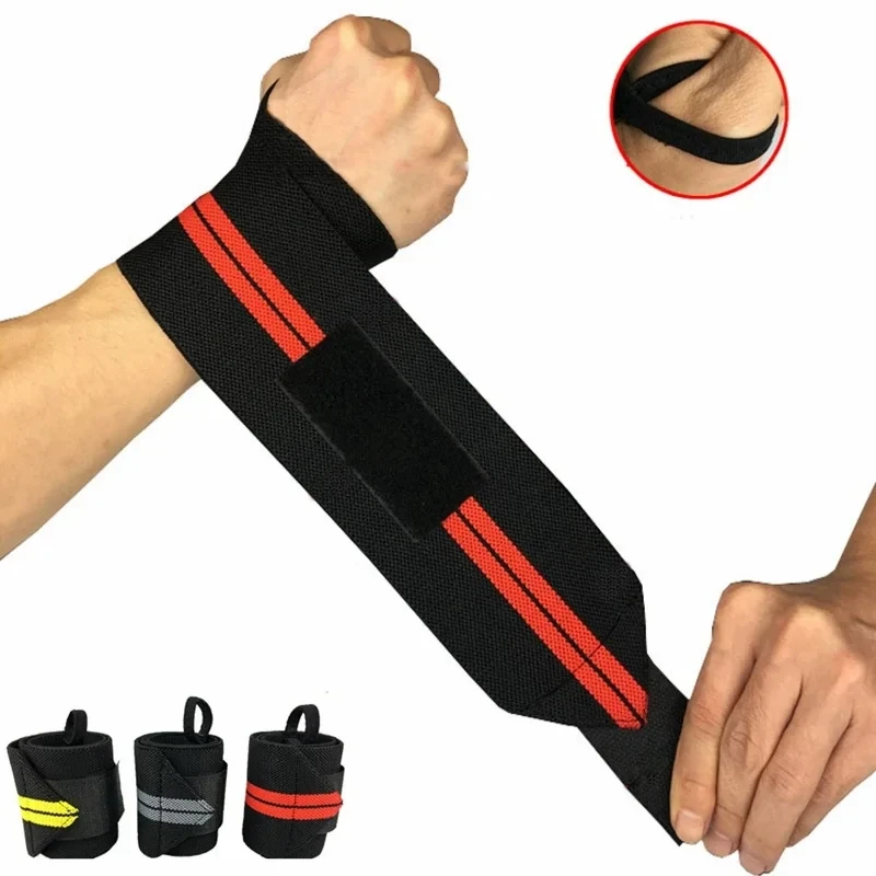 Adjustable Wristband Wrist Support Weight Lifting Gym Training Wrist Support Brace Straps Wraps Crossfit Powerlifting 1 Pcs