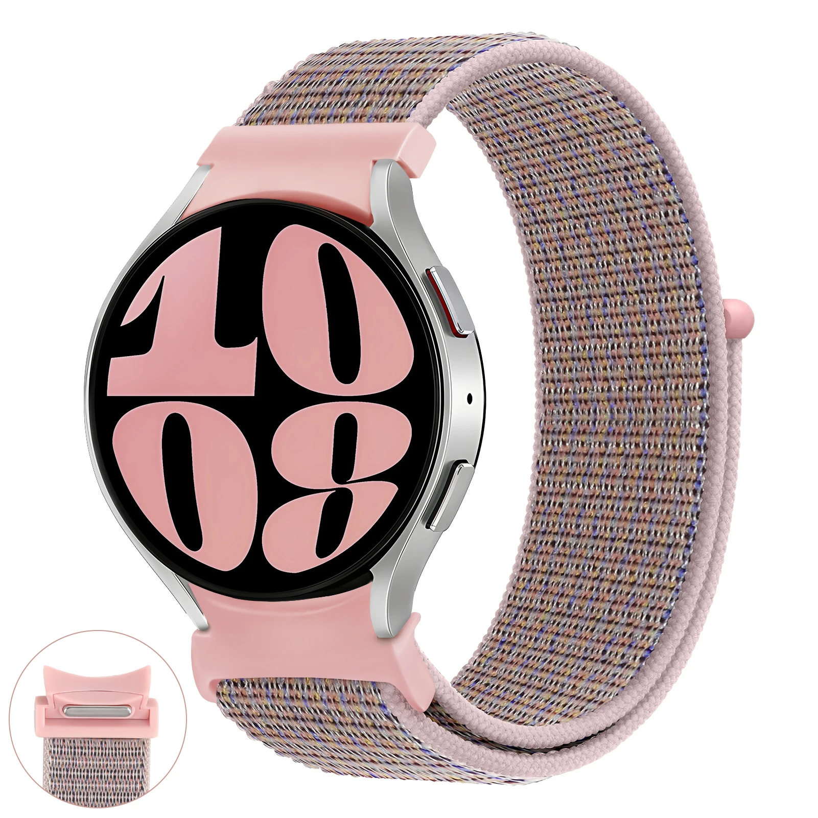 Premium No-Gap Nylon Sport Loop Bracelet Strap