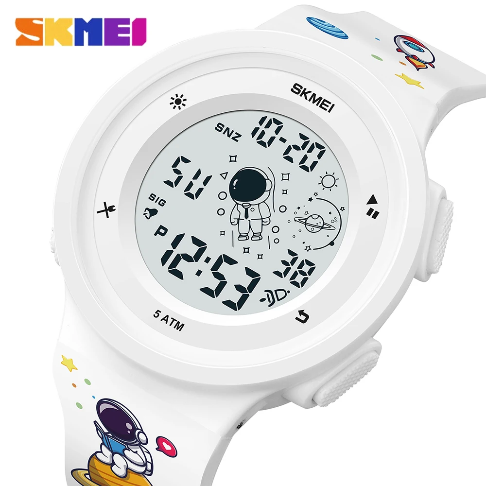 

SKMEI Hight Quality Sport Watch Men Women Creative Design LED Digital Wristwatches Multifunctional Waterproof Clock Gift