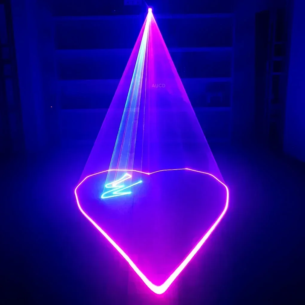 Laser Module Portable Android & Apple Bluetooth APP 3-5W RGB Animation Scan Laser Projector Light For DJ Disco Xmas Party Show Stage Lighting