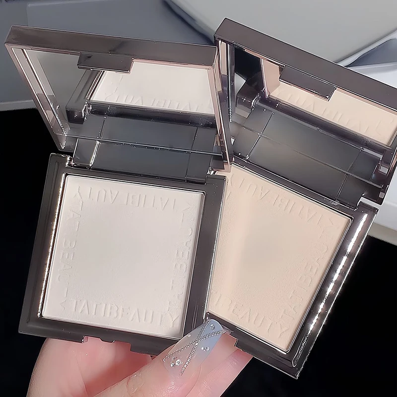 TATIBEAUTY Soft Focus Setting Powder - Small Silver Block Oil Control Loose Powder