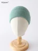 Knit Trawler Beanie Women Soft Stretch Yarn Watch Caps Men Simple Ribbed Fisherman Beanies Thick Unisex Kid's Warm Dockers Hat 5