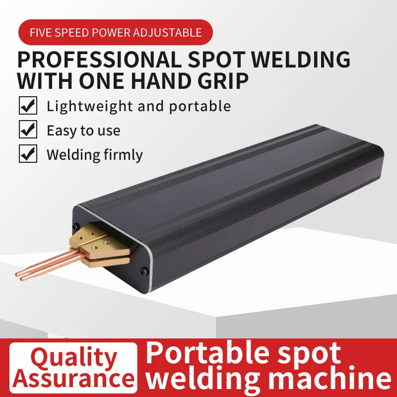 Battery Welders Handheld Battery Spot Welding Machine Portable 18650 Lithium Battery Nickel Sheet Nickel Strip Welding Aluminum Head