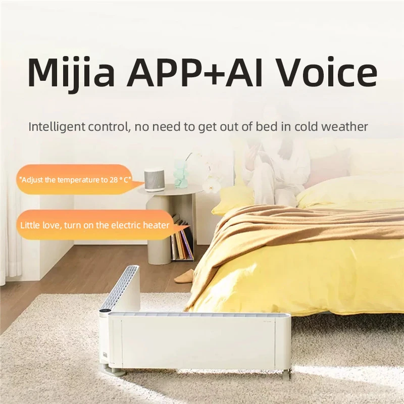Xiaomi Mijia Graphene Folding Electric Heater Winter Smart Constant  Temperature Graphene Fast Heat 180° Folding Electric Heater - AliExpress