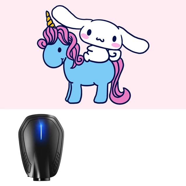 Sanrio Kuromi Car Door Lights Kawaii Cinnamoroll Cartoon