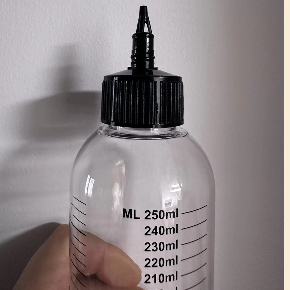 Plastic PET Juice Liquid Capacity Dropper Bottles Twist Top Cap Tattoo Pigment Ink Containers 1Pcs 30ml/60ml/100ml/120ml/250ml