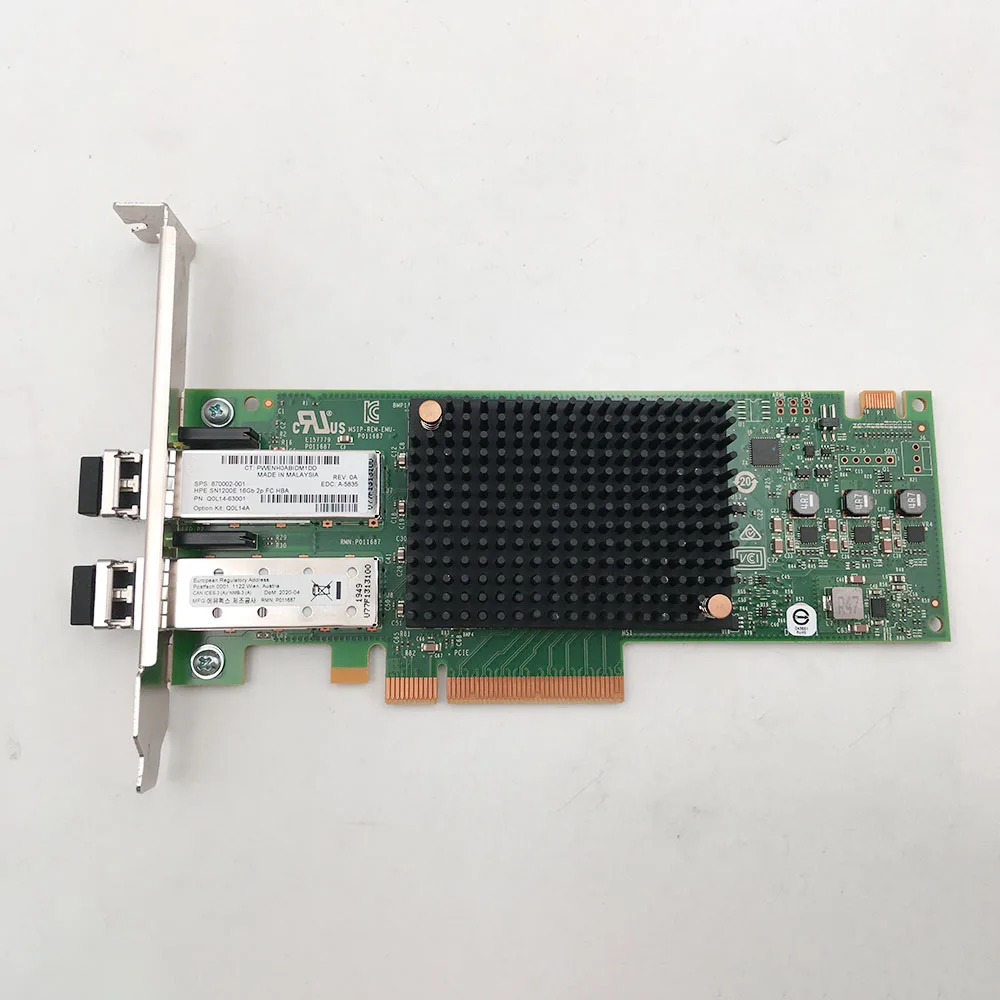 For HPE 870002-001 A-5835 Q0L14A SN1200E 16Gb 2P FC HBA Card