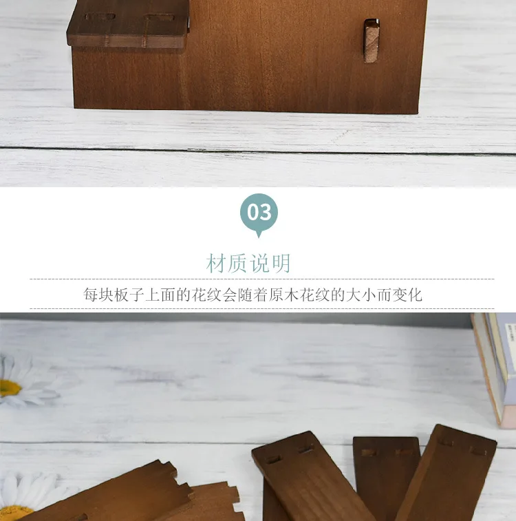 Retro Ladder Frame Solid Wood Bracelet Shelf Figure Buddha Display Ornament Headgear Storage Bracelet Display Stand