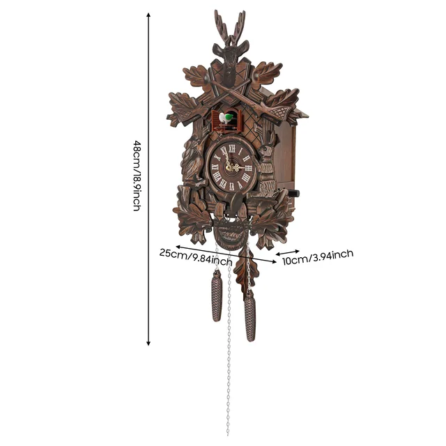Retro Cuckoo Wall Clock 6