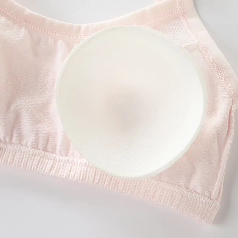Girls Bra Tops Crop Teens Training Bras Developmental Period Kids Cartoon Cami School Student Undrewear Big Children's Clothing