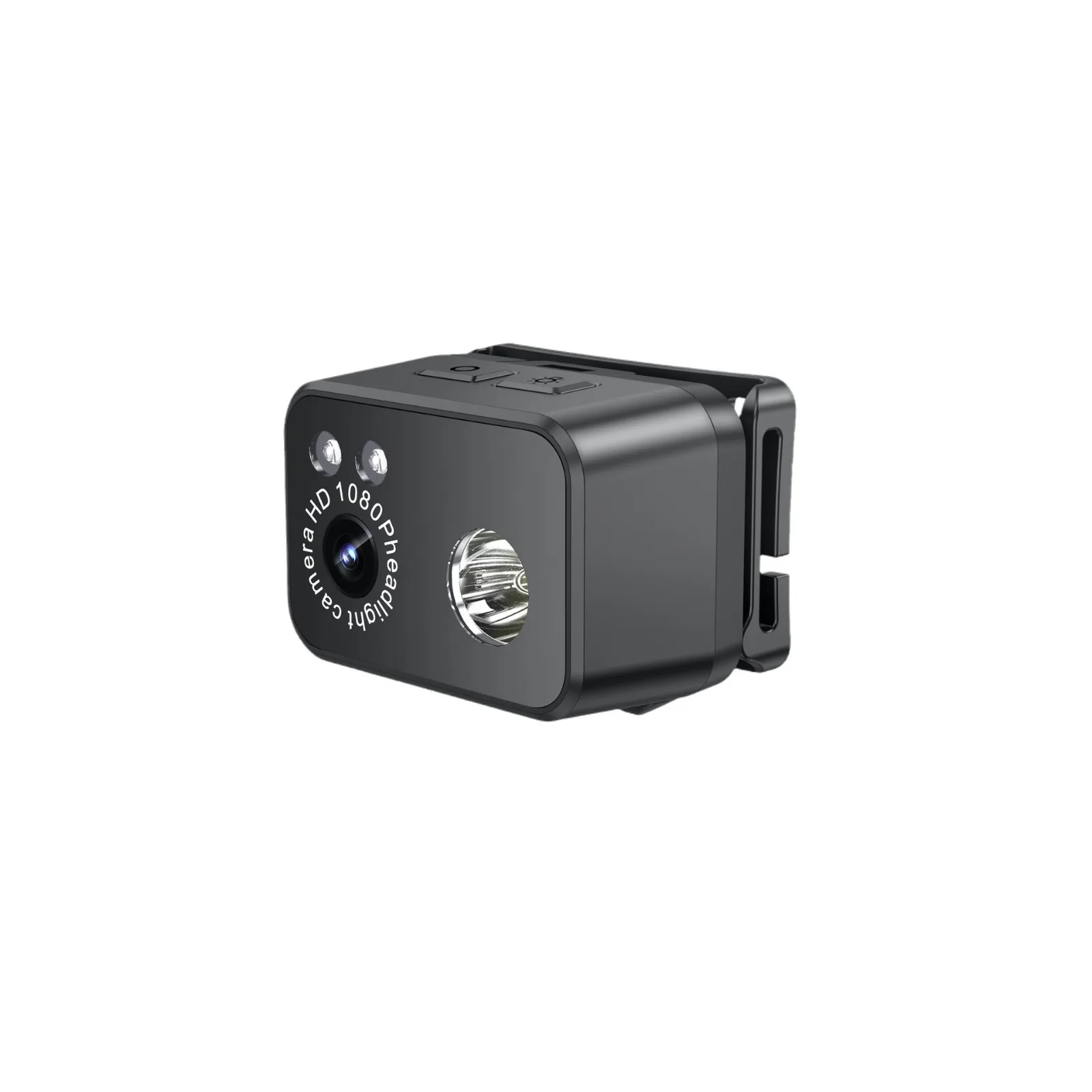 헤드 마운트 LED 조명 헤드라이트 녹음기 모션 카메라, 미니 DV HD 1080, 라이딩 야간 투시경 검사 DVR