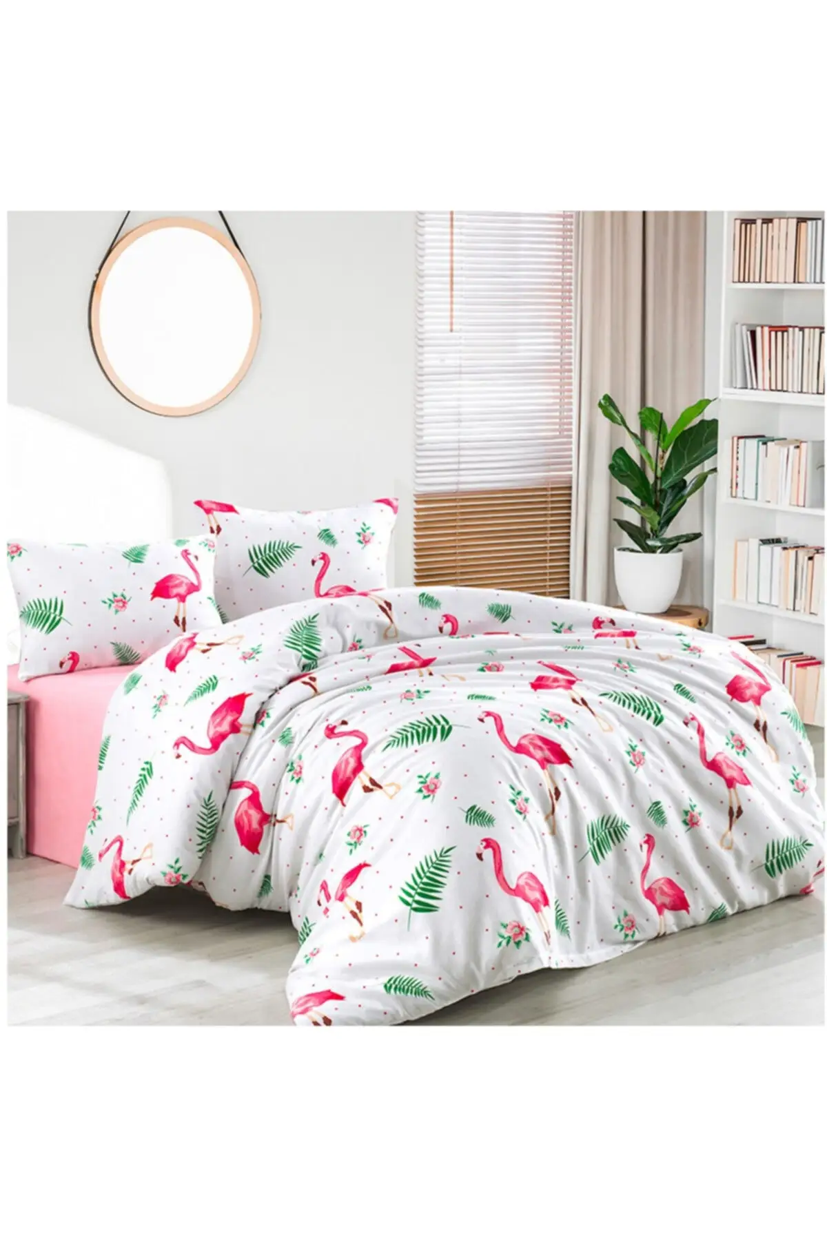 Flamingo Single Duvet Cover Set