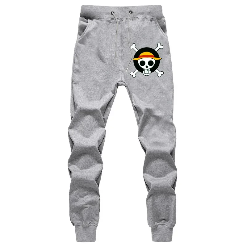 thumbnail image 1 of Pantalones deportivos de una pieza especiales Larougi Fly White Beard Pantalones casuales para parejas Anime Peripheral Primavera Otoño Moda, 1 of 5